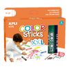 6 STICKS GOUACHE XXL 40 G ASSORTIS