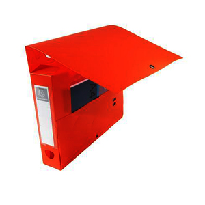 BOÎTE DE CLASSEMENT POLYPRO DOS 60 ROUGE