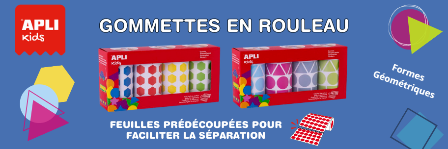 GOMMETTES HEXAGONALES