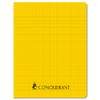 CAHIER PP JAUNE 17X22 96P SÉYÈS 70G PIQURE