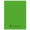 CAHIER PP VERT 17X22 96P SÉYÈS 70G PIQURE