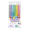 CARIOCA 8 FEUTRES DESSIN COLORIS PASTELS ASSORTIS