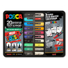 POSCA MALLETTE METAL DE 20 MARQUEURS 