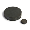 10 AIMANTS RONDS NOIR Ø 15MM