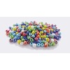 500G PERLES ROCAILLES 5MM OPAQUES LUSTRÉES ASSORTIES