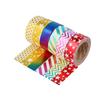 6 RUBANS ADHESIFS METALS COLORIS ASSORTIS