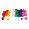 200 POMPONS PAILLETTÉS TAILLES ET COLORIS ASSORTIS