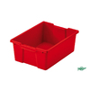 BAC DE RANGEMENT 42X31X14,8CM ROUGE