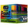 1 BOITE DE 12 RECHARGES POUR STICKS GOUACHE COLORIS ASSORTIS