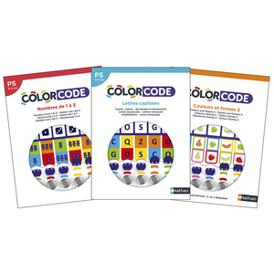 LOT DE 3 FICHIERS COLORCODE PS