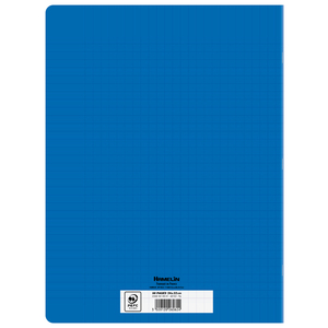 CAHIER PP BLEU 24X32 96P SÉYÈS 70G PIQURE