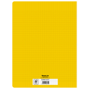 CAHIER PP JAUNE 24X32 96P SÉYÈS 70G PIQURE