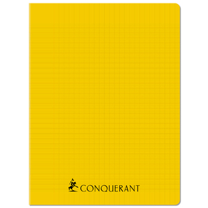 CAHIER PP JAUNE 24X32 96P SÉYÈS 70G PIQURE