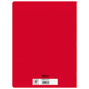 CAHIER PP ROUGE 24X32 96P SÉYÈS 70G PIQURE