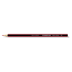 NORIS COLOUR 185 12 CRAYONS COULEURS BORDEAUX