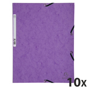 CHEMISE ÉLASTIQUE 3 RABATS CARTE MAUVE