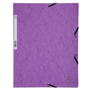 CHEMISE ÉLASTIQUE 3 RABATS CARTE MAUVE
