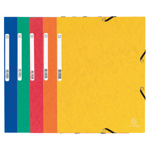 10 CHEMISES ÉLASTIQUE 3 RABATS CARTE COLORIS VIFS
