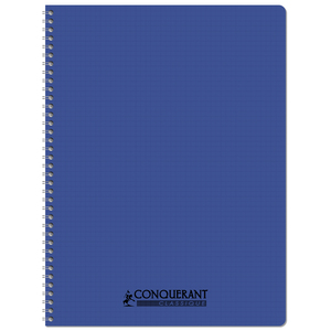 CAHIER PP ASSORTIS 21X29,7 100P 5X5 90G RELIURE INTÉGRALE