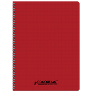 CAHIER PP ASSORTIS 21X29,7 100P 5X5 90G RELIURE INTÉGRALE