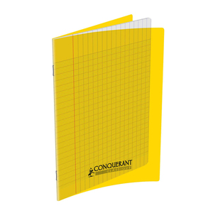 CAHIER PP JAUNE 17X22 32P SÉYÈS 90G PIQURE