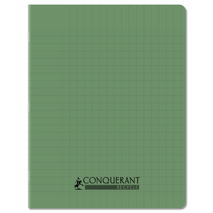 CAHIER PP RECYCLÉ 17X22 96P SÉYÈS VERT