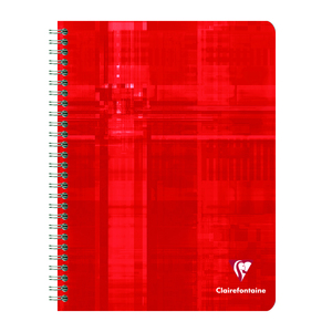 CLAIREFONTAINE CAHIER 17X22 100P SÉYÈS 90G RELIURE INTÉGRALE