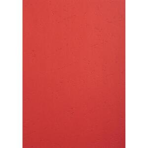 100 COUVERTURES GRAIN CUIR ROUGE