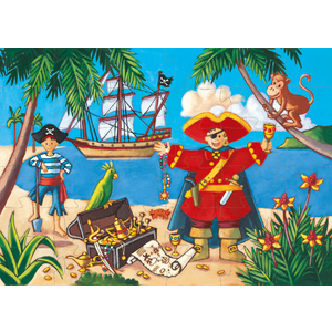 PUZZLE LE PIRATE ET SON TRÉSOR