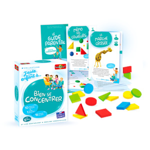 J'AIDE MON ENFANT A AMÉLIORER SA CONCENTRATION