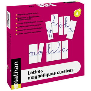 LETTRES MAGNETIQUES CURSIVES