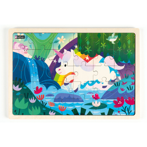 4 PUZZLES - LES MERVEILLEURX 24 ET 30 PIECES