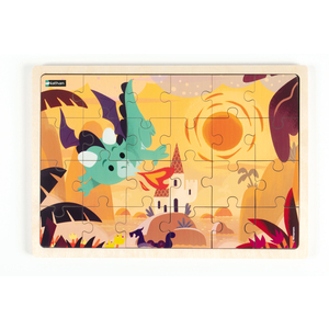 4 PUZZLES - LES MERVEILLEURX 24 ET 30 PIECES