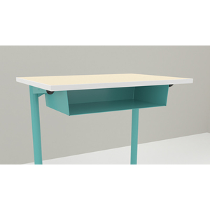 CASIER METAL A VISSER BLEU D'ALUMINE