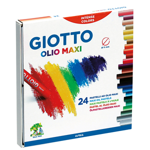 OLIO 24 PASTELS COLORIS ASSORTIS