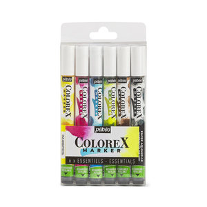 COLOREX MARQUEURS X6 COLORIS ASSORTIS