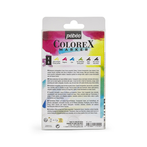 COLOREX MARQUEURS X6 COLORIS ASSORTIS