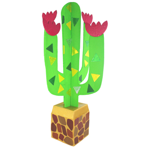 15 CACTUS CARTON BRUN