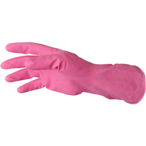 1 PAIRE DE GANTS MÉNAGE TAILLE 9 COLORIS ROSE