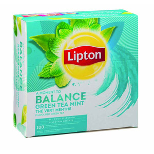 THE LIPTON FEEL GOODVERT MENTHE 100 SCHT