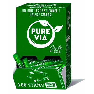 SUCRE EN POUDRE PUREVIA STICK POUDRE STEVIA /300