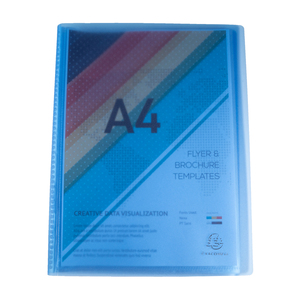 CHROMALINE PROTEGE-DOCUMENTS BLEU 60 VUES