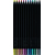 BLACK EDITION 12 CRAYONS COULEURS COLORIS METALLIC ASSORTIS
