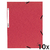 CHEMISE ÉLASTIQUE 3 RABATS CARTE ROUGE