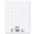 CAHIER PP INCOLORE 17X22 96P 5/5 90G PIQURE