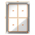 1 VITRINE PREMIUM PLUS EXTERIEUR MAGNETIQUE 4 FEUILLES A4