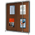 1 VITRINE PREMIUM PLUS INTERIEUR LIEGE 12 FEUILLES A4