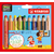 WOODY 10 CRAYONS COLORIS ASSORTIS